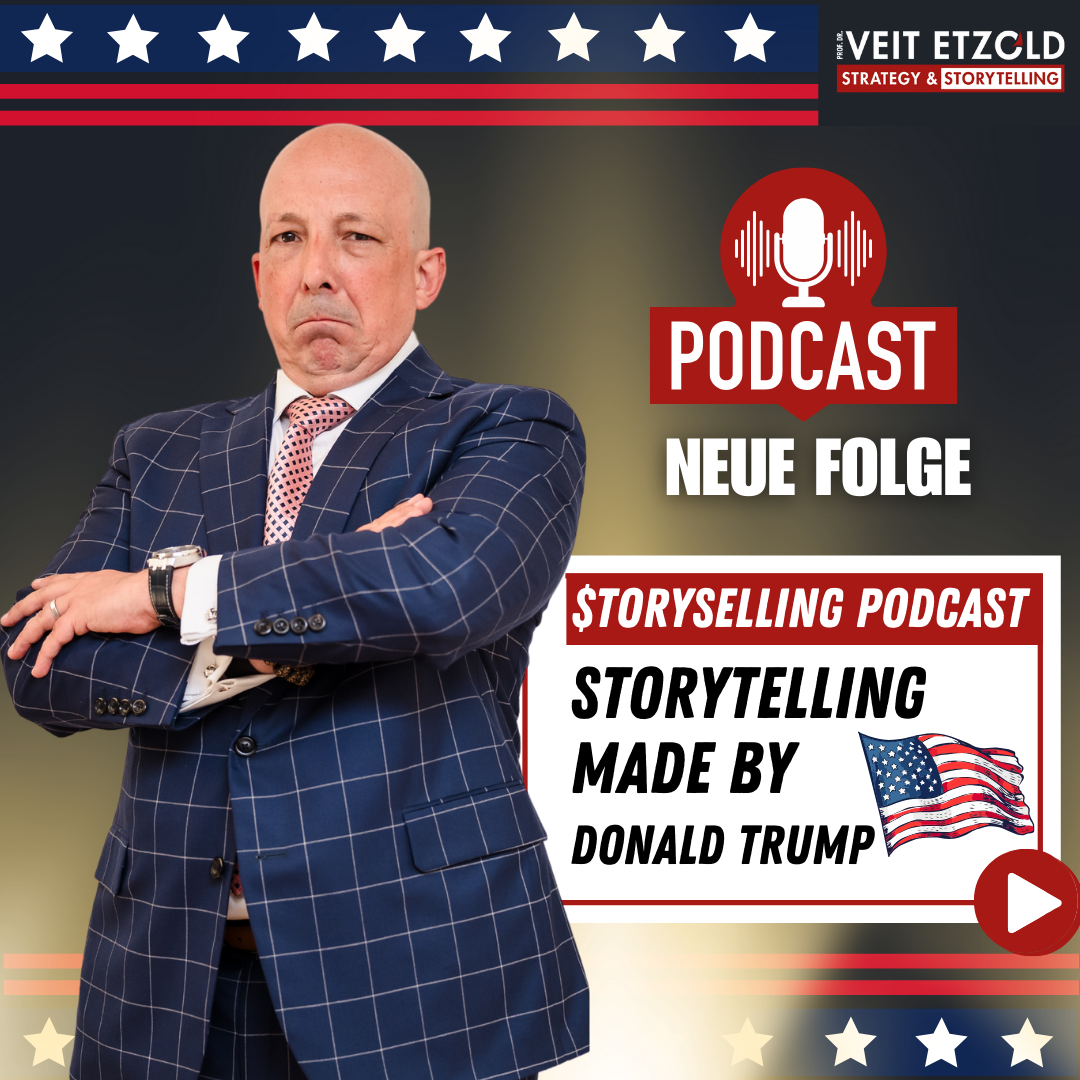 Storytelling und Donald Trump: Das kannst du vom EX-Präsidenten der USA lernen. ✔️