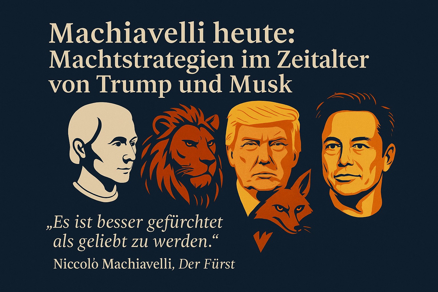Machiavelli heute: Trump und Musk