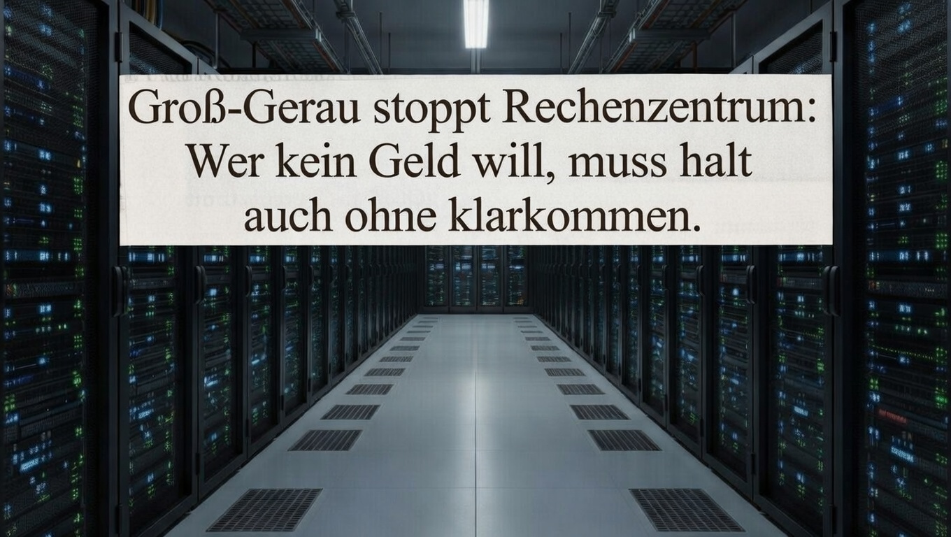 Wenn die Tür ins Rechenzentrum zufällt – Eine Geschichte über Chancen, Zweifel und Groß-Gerau